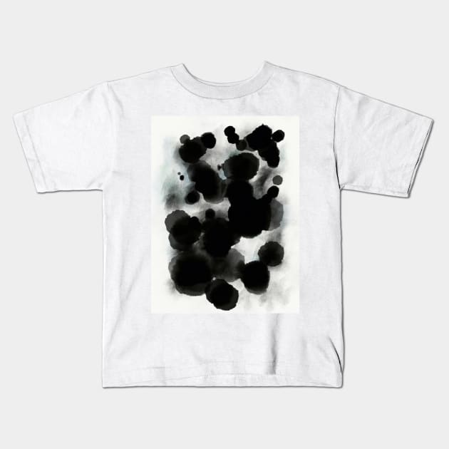 Bleach Dye Inverted Forensic Kids T-Shirt by faiiryliite